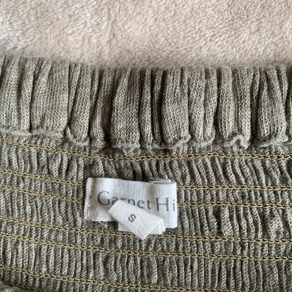 Garnet Hill Linen Skirt - Picture 2 of 6